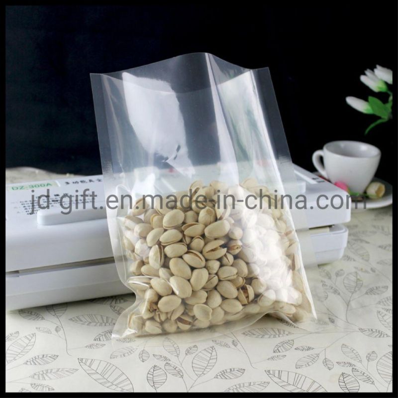Wholesales Clear Flat Vacuum Food Packaging Bags for Dried Nuts Fruit Packing