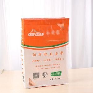 Custom Woven Plastic Color Printed Valve Pocket Packaging Bag