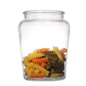 720ml Big Capacities Food Storage Kitchenware High Quality Customize Clear Glass Jar