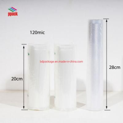 Sample Free! Embossed Vacuum Bag Roll Textured Vacuum Storage Bag Roll for Food Sealer Plastic Packaging Made in China Manufacture