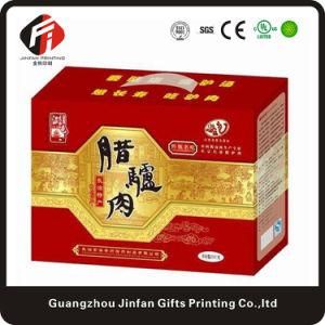 Custom Printed Fresh Fruits Packing Box Banana Packaging Corrugated Box with Handle