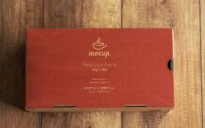 Custom Ccnb /Corrugated Kraft Cardboard Litho Colour Printing Packaging Coffee Gift Box