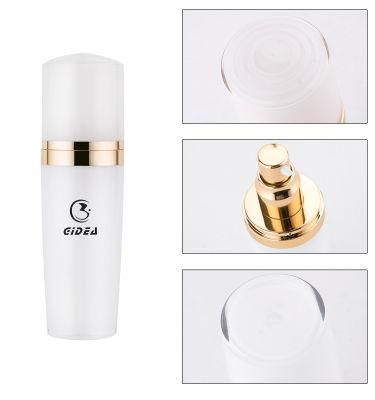 15ml 30ml 60ml 100ml White Cosmetic Lotion Pump Bottle