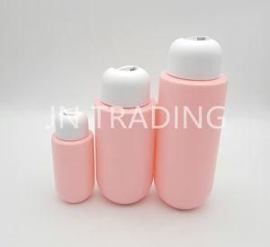 100ml 200ml 300ml Spherical Disc Cap Oval Shape Squeezable Shampoo Oil Bottle Container