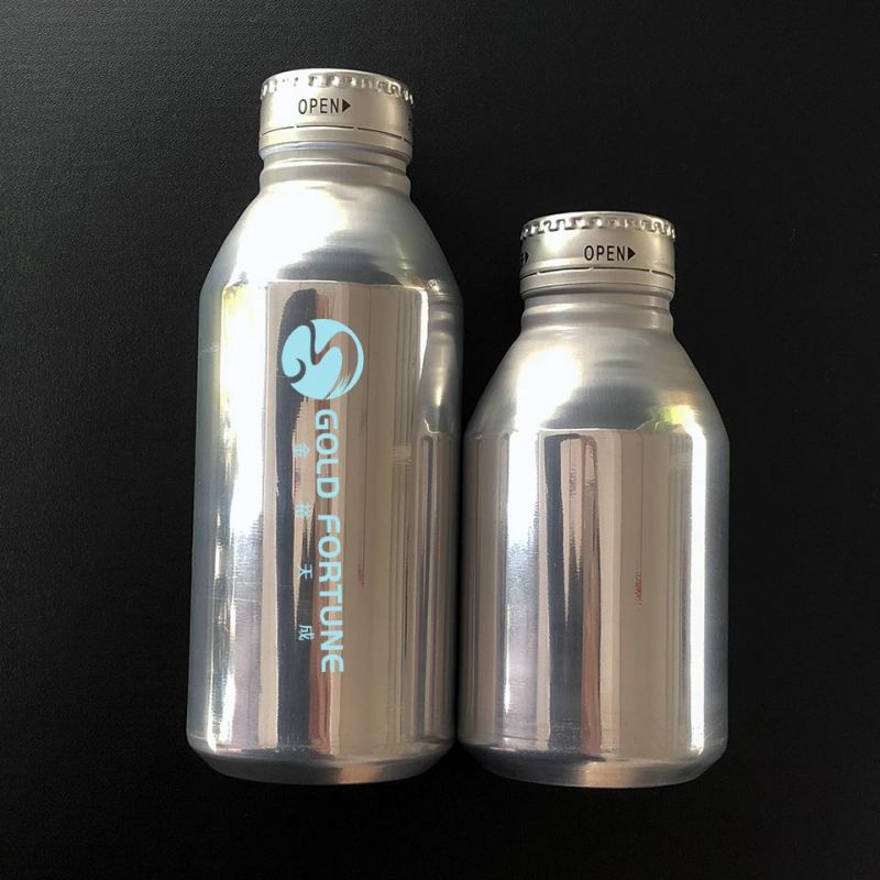 Disposable Packaging 38mm Mouth Opening Aluminum Beverage Bottle