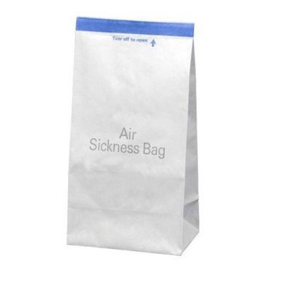 Eco-Friendly Airplane Vomit Paper Bags Air Sickness Bag