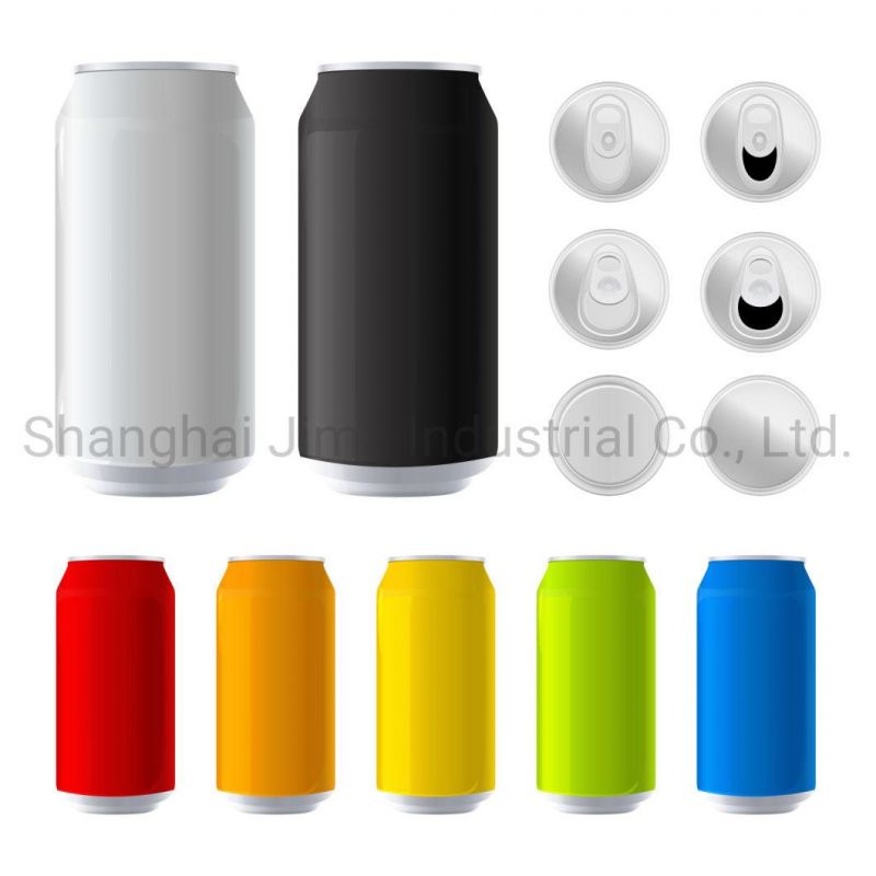 Wholesale Customize Print Slim Sleek Stubby Color 187ml 200ml 250ml 310ml 330ml 473ml 500ml Aluminum Beer Beverage Juice Drink Soda Can with Lids