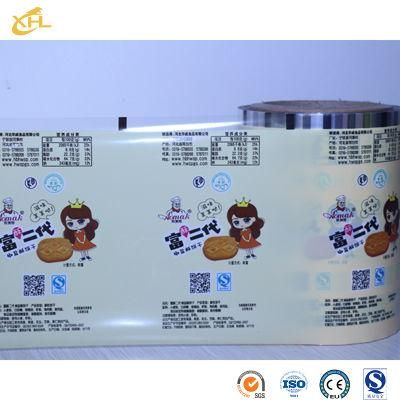 Xiaohuli Package China Nugget Packaging Manufacturing Stand up Pouch Customized Design Packing Roll for Candy Food Packaging