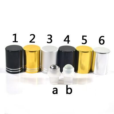 5ml Leak Proof Roll on Perfume Bottle Travel Aluminum Roller Bottle