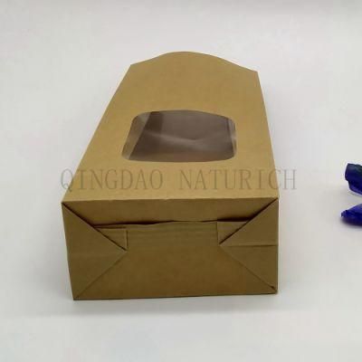 Flat Bottom Gusset Coffee Bean Tin Tie Kraft Paper Bag