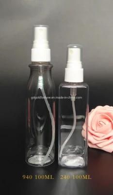 Colorful Pet Cosmetic Fine Pump Mist Perfume Plastic Spray Bottle with Nozzle