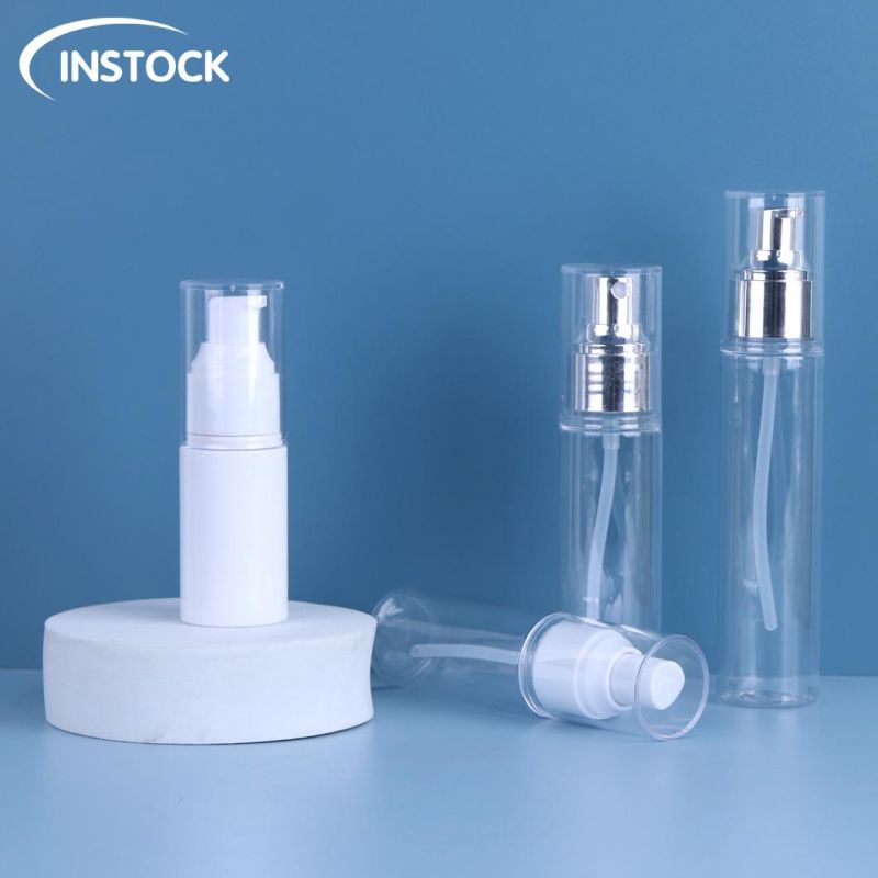 Instock Cosmetic Packaging Bottle 30/40/50/60/80ml Toner Bottle Skincare Spray Bottle Plastic Alcohol Moisturize Perfume Lotion Cosmetic Bottle