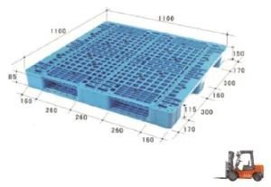 Recyclable HDPE Plastic Pallet for Industrial Use