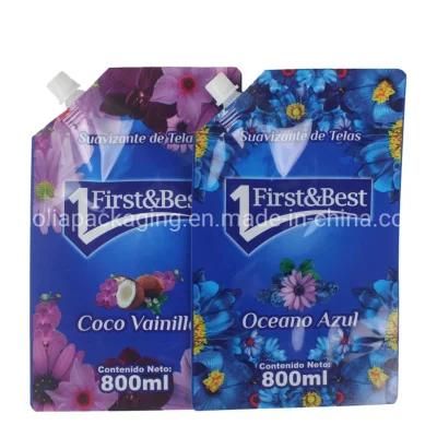 Laminated Plastic Drink Pouch Bag/Liquid Spout Pouch Packaging Bags/Disposable Drink Pouch