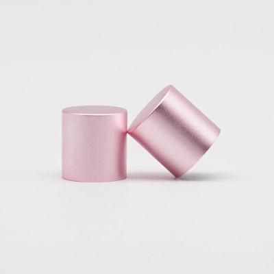 New Design Aluminum Pink Perfume Cap
