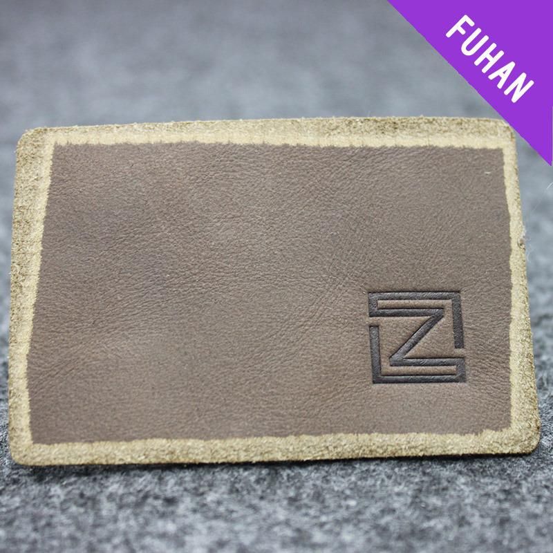 Newest Product Rich Medieval Style Design Real Leather Label