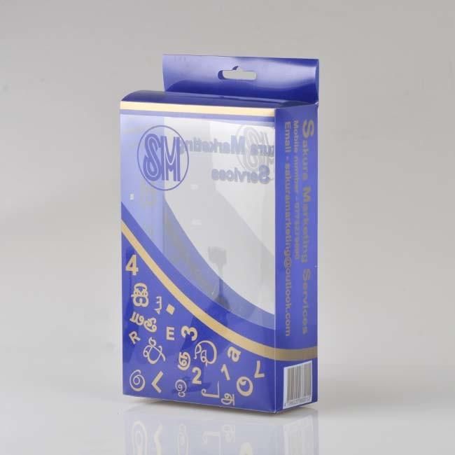 Custom Printing Packaging Plastic Box / PVC Box