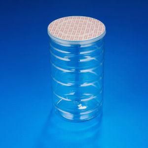 Pet Clear Plastic Jars China Wholesaler Jars with PP Screw Cap Lids