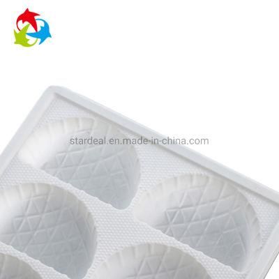 Vacuum Forming White Food Plastic Blister Tray