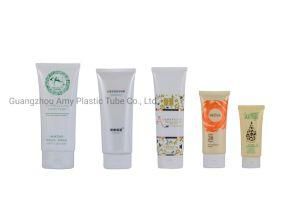 Round Cosmetic Packaging Tube for Hand Lotion with Flip Top Cap