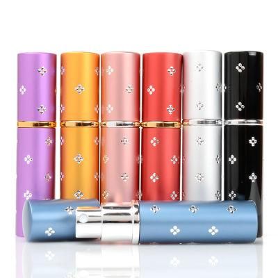 5ml Amazing Travel Perfume Atomizer Refillable Spray Empty Perfume Bottle Easy Used Aluminum Glass Mini Scent Bottle New