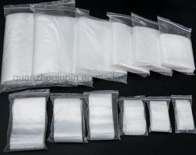 OEM Plastic Transparent Various Sizes Packaging Ziplock Bag