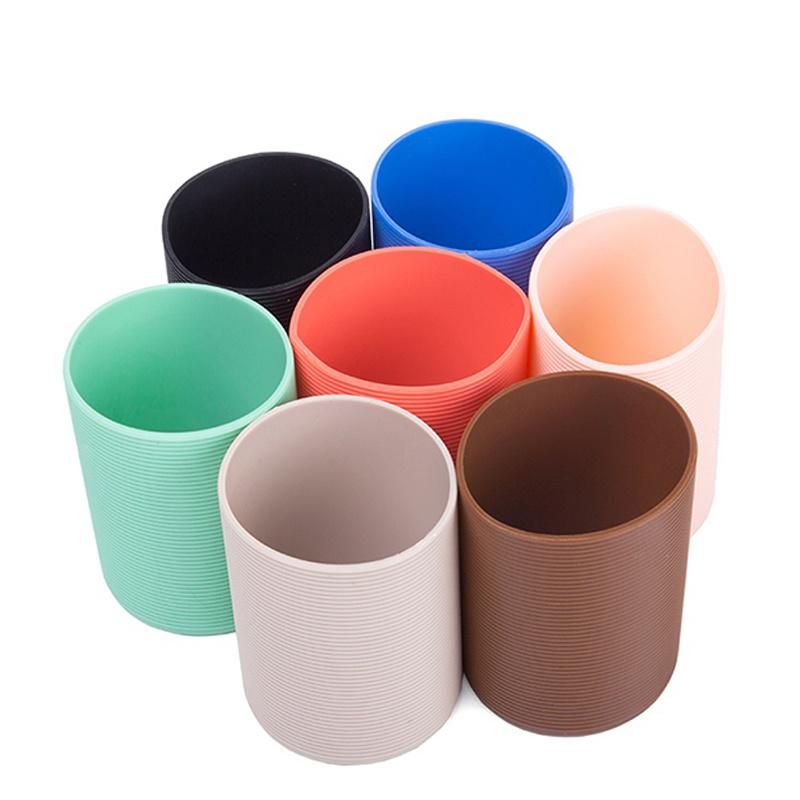 Eco-Friendly Heat Resistant and Anti-Slip Silicone Cup Sleeve