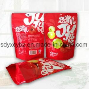 SGS Approved Stand up Ziplock Plastic Packaging for Snack Food