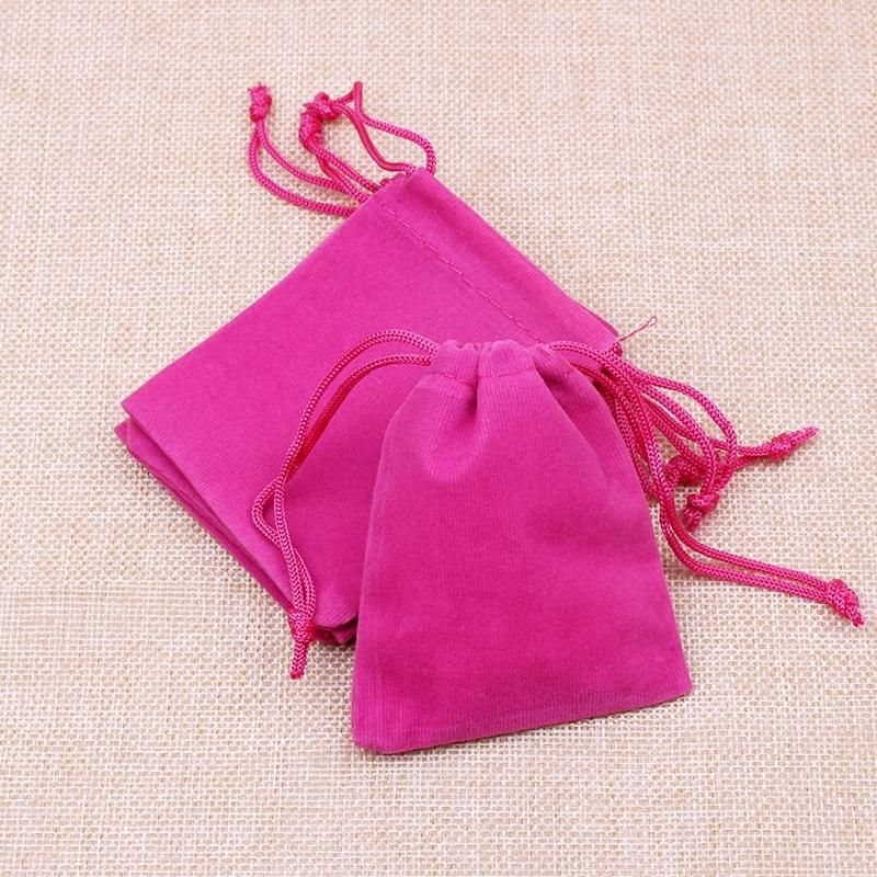 Cotton Linen Drawstring Multicolored Gift Packaging Bag