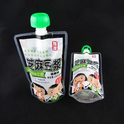 Laminated Aluminum Foil Stand Spout Pouch for Drink