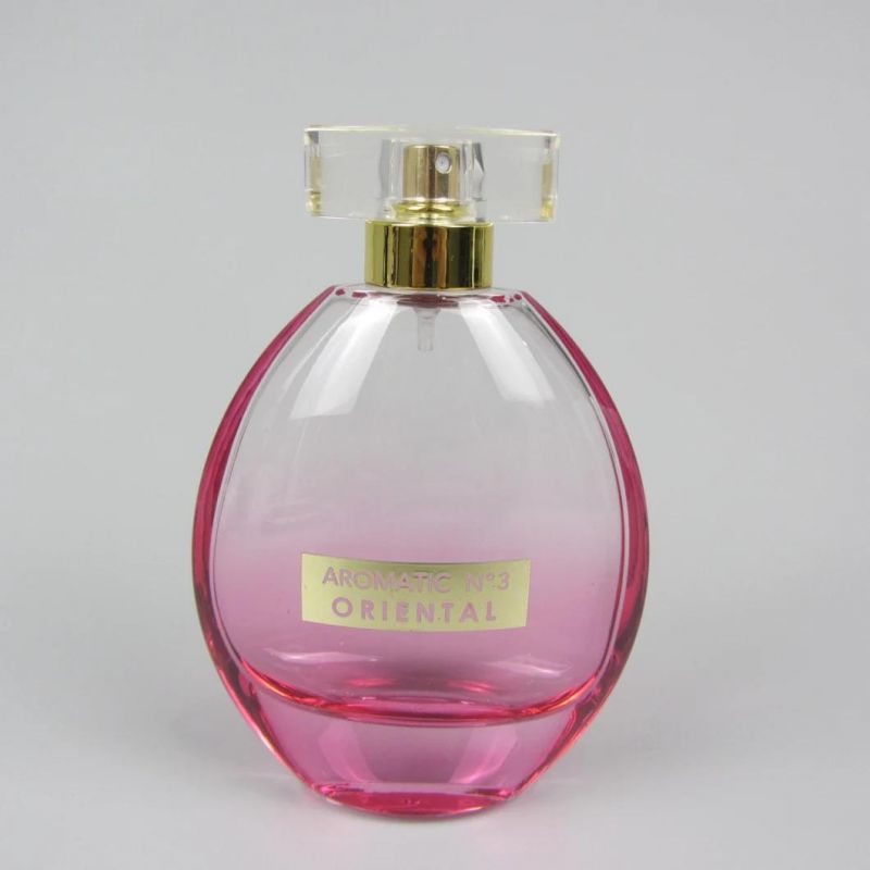 Selling Gradient Color Luxury 100 Ml Perfume Glass Bottle