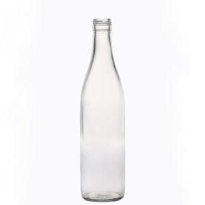 Factory Price Wholesale High Reputation Transparent Round Glass Beverage Bottle 350ml