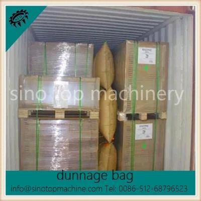 Moisture Resistant Brown Kraft Paper Cargo Safey Container Air Bag