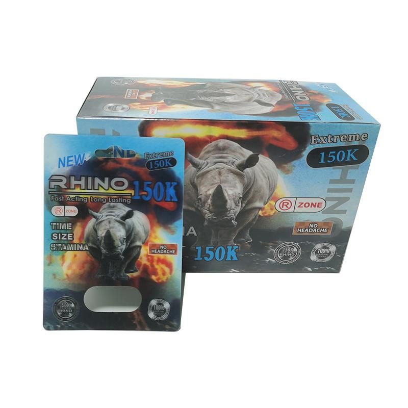 Hot Selling Capsule Package Paper Box with Display 3D Card