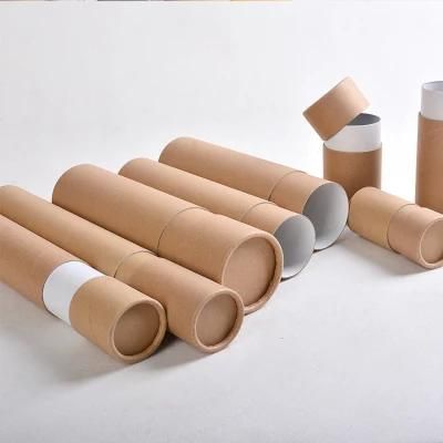 Chinese Direct Supply Food Grade Cardboard Cylinder Container Round Box Paper Tube Packaging