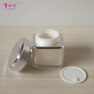 30g Thick Wall Square Shape Cosmetic Cream Jar for Skin Care Packing
