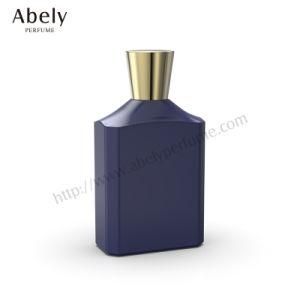 100ml China Factory Luxury Heavy Glass Perfume Bottle with Zamac Cap