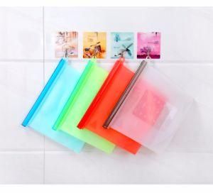 Colorful Household Silicone Food Storage Packaging Bag