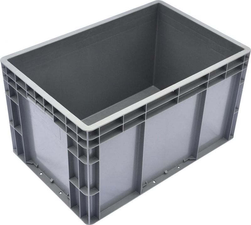 EU4633 100% Virgin PP Plastic Box, Turnover Box, Plastic EU Standard Turnover Box, Storage Plastic Box