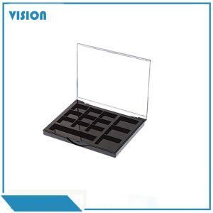 Y104-2 Unique Shape Multi Color Plastic Eyeshadow Case Compact Box