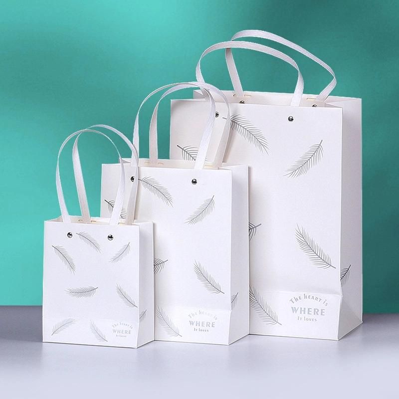 Manufacturer Wholesale Custom Size Kraft Paper Packing Bags for Bread Sandwich Paper Bags