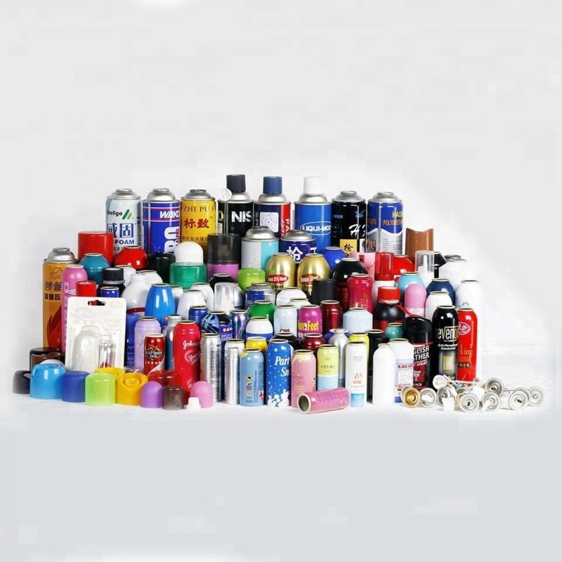 Empty Perfum Body Spray Bottle cosmetic Aluminum Aerosol Cans