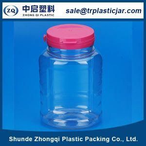 2016 Clear Pet Plastic Food Container with Plastic Lid
