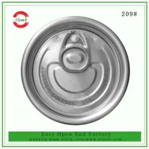 209# Aluminium Can Easy Open Lid