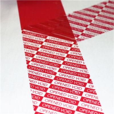 Total Transfer Security Printing Tape, Tamper Evident Security Tape