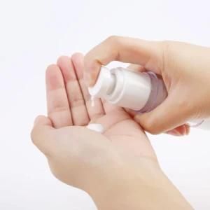 as Plastic Cosmetic 80ml Airless Bottle for Facial Cleanser