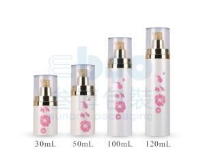 Customized Electroplating Cosmetic Packaging Plastic Airless Bottle