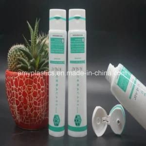 Plastic Packaging Tube with Triangles Flip-Top Cap