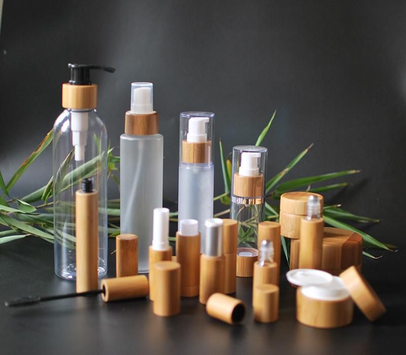 Bamboo Cosmetic Packaging Products Directly Provided by China Factory, Natural Banboo Packaging Made in China