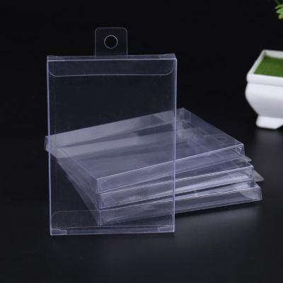 Transparent Clear Plastic Case Light Industry Packaging Biodegradable Pet PVC PP Folding Box